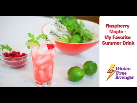 Raspberry Mojito- My Favorite Summer Drink