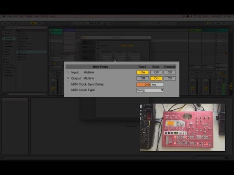 Ableton Live Tutorial - Syncing External Devices via MIDI