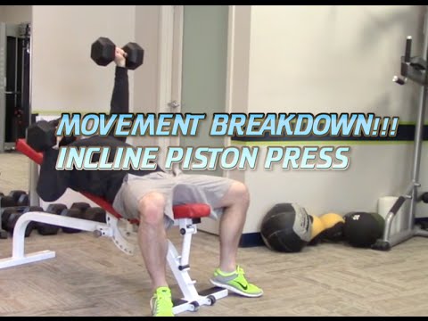 Movement Breakdown- Dumbbell Incline Piston Press