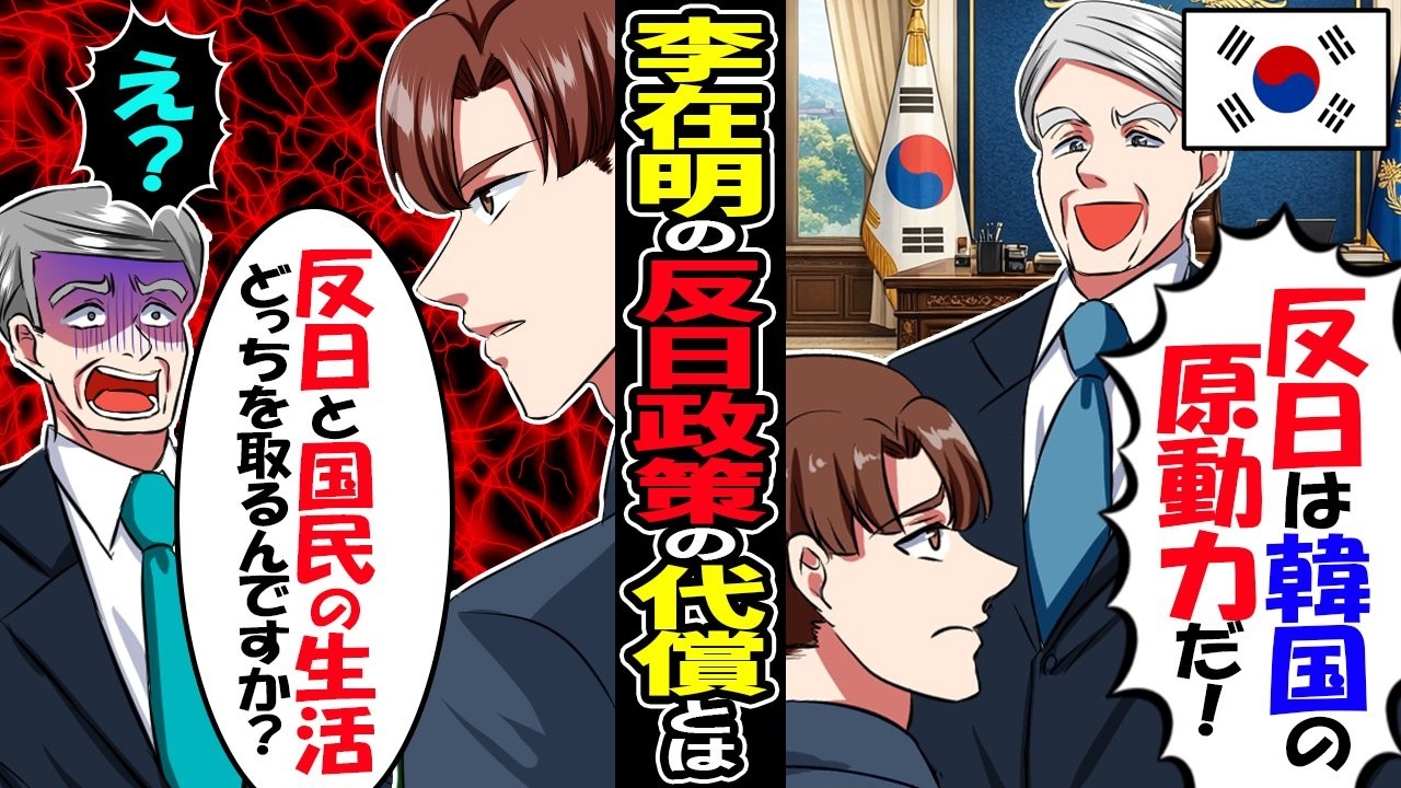 韓国「嘘だろ…」イ・ジェミョンがの反日政策の代償がこんなにも高いなんて…【総集編】