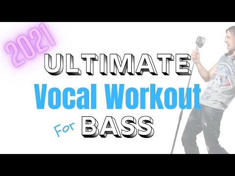 COMPLETE Vocal Workout for BASSES: Full Vocal Range