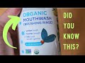 Essential Oxygen Organic Mouthwash Brushing Rinse Review