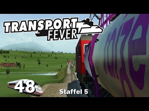 Transport Fever S5/#48: Unterwegs im 20 Mio.-Zug [Lets Play][Gameplay][German][Deutsch]
