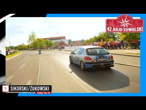 Sikorski/Żukowski #peugeot206 S16 - 42 Rajd Suwalski U.T. Jurewicz 2023