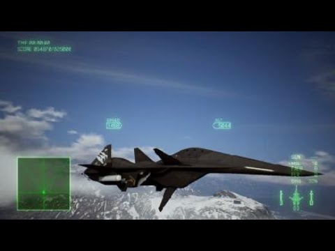 ACE COMBAT™ 7: SKIES UNKNOWN Mission 11 ADF-01 Falken