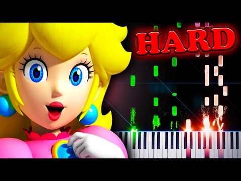 Peach's Castle (from Super Mario Odyssey) - Piano Tutorial