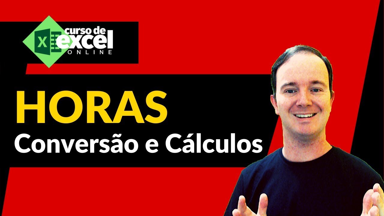 Como Converter HORAS para Calcular no EXCEL