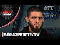 Islam Makhachev's pre-fight interview before facing Alexander Volkanovski at #UFC294 | ESPN MMA