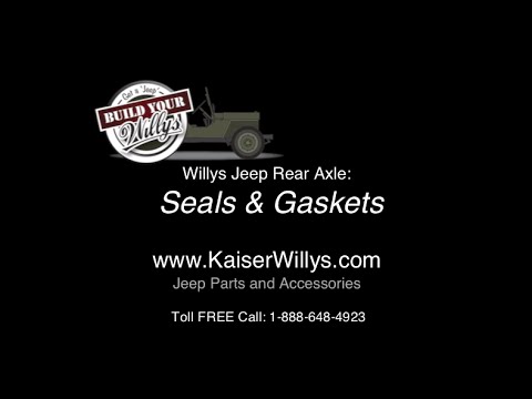 Willys Jeep Oil Seals & Gaskets