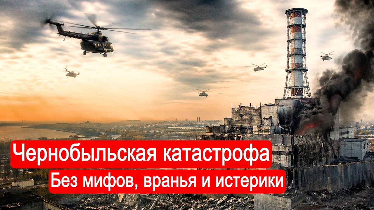 ЧЕРНОБЫЛЬСКАЯ КАТАСТРОФА. Причины и последствия. Без мифов, вранья и истерики.