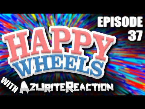 OLD MAN IMPALED BY ROCKET - Happy Wheels - (Episode 37)