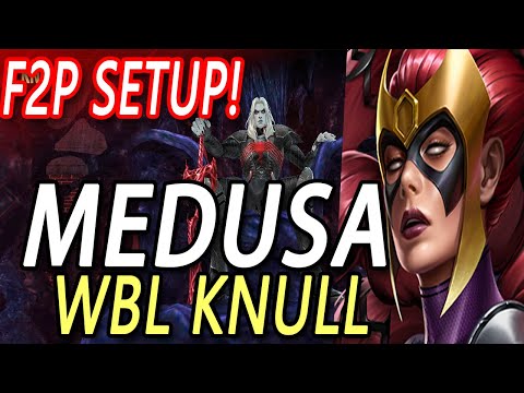 Medusa [Energy] Vs WBL Knull - Solo Clear: No Support Character l Marvel Future Fight