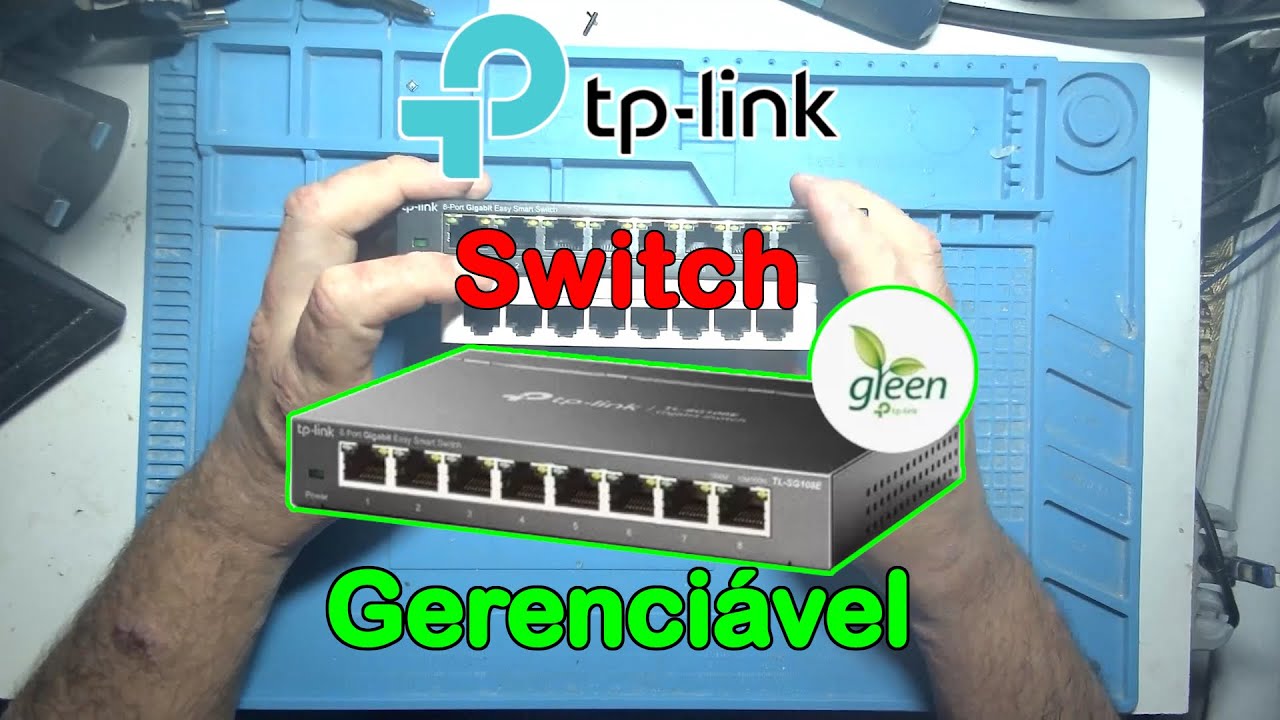 TL-SG108E Switch Gerenciável TP-Link: Vale a Pena? - "COMO SE FAZ"