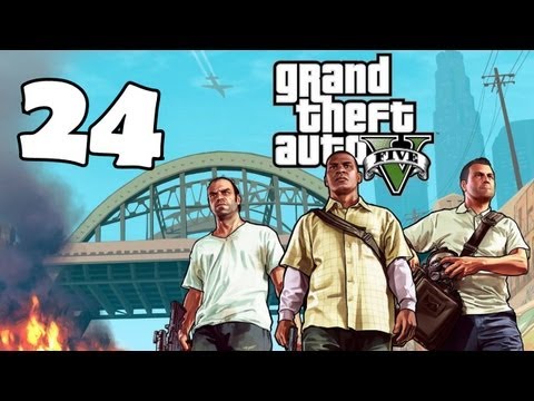 Grand Theft Auto 5 Part 24 Walkthrough Gameplay GTA 5 Lets Play Playthrough [HD] XBOX 360
