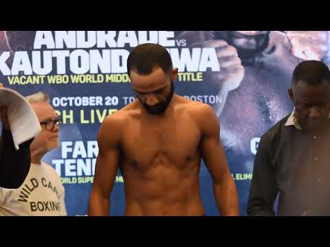 Heated face off!! Kid Galahad vs Toka Kahn Clary