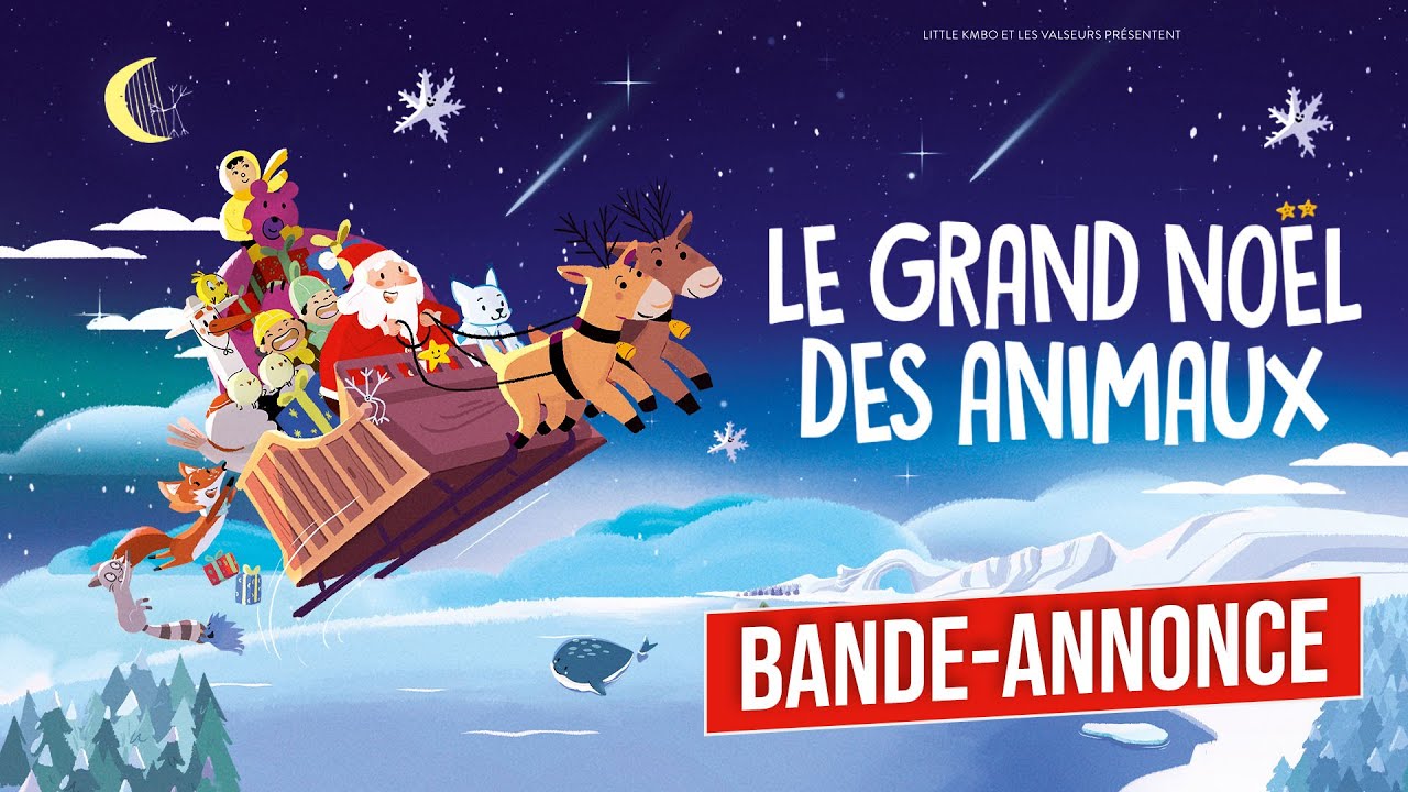 Miniature de la vidéo LE GRAND NOËL DES ANIMAUX | BANDE-ANNONCE du film Le Grand Noël des animaux
