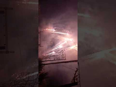 fuochi d'artificio   villa di Briano( ce)festa della madonna Assunta  in cielo   15 agosto