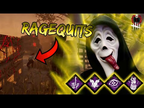 Survivors Teabag me! So I Teabag back! Rage quitting survivors! | Dead by Daylight