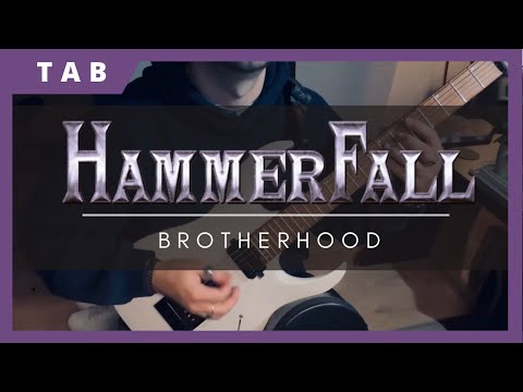 HammerFall - Brotherhood | [Rhythm Guitar Cover + TABS]