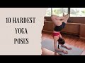 Top 10 Hardest Yoga Poses With Names ‍ ️ 5 Min Advanced Asana Flow
