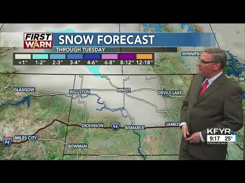 KFYR First News at Nine Weather 03/10/2025
