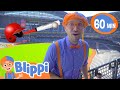 Blippi Visits A Baseball Stadium Sports For Kids Educational Videos For Kids