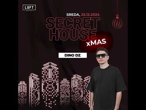 Dino DZ - Live @ Secret xMas House 2024 (Bonus Warm Up Set) (LUFT 25.12.2024)