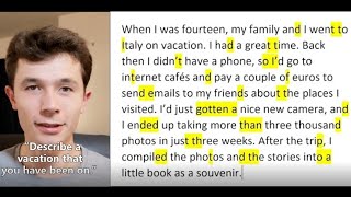 English Connected Reading Training | 美音连读教程 | 雅思口语Part2:Describe a vacation that you have been on