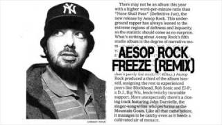 Aesop Rock - Freeze (Remix)
