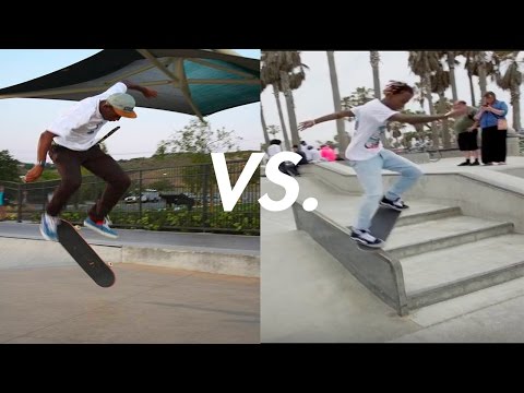 Tyler The Creator Vs. Rich The Kid Skateboarding! Video