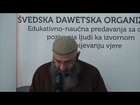 Poslanikov, alejhisselam, i naš odnos prema drugima? - dr. Safet Kuduzović