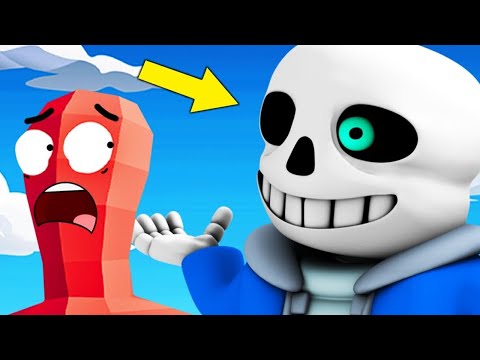 I UPGRADE This Wobbler Into SANS and SONIC!