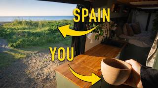 POV: You Live in a Van on a Beach in Spain (4k Experience)