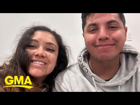 Couple uses new iPhone feature to call for help after car crash l GMA