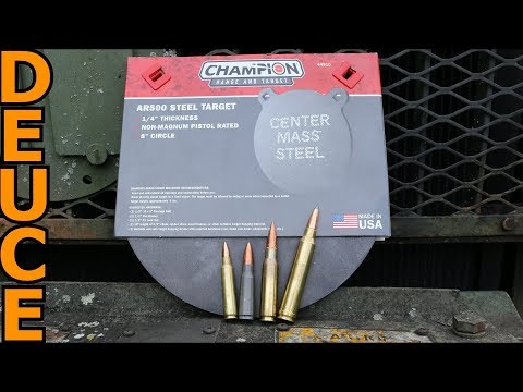 Walmart AR500 Steel Target Test