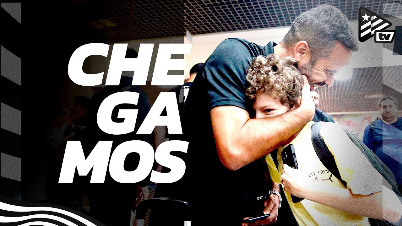 VÍDEO: Botafogo chega a Salvador para enfrentar o Vitória pelo Campeonato Brasileiro