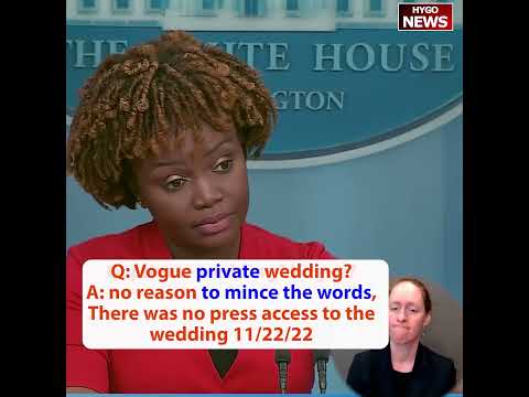 Q: Vogue private wedding? A: no reason to mince the words, There was no press access to the wedding