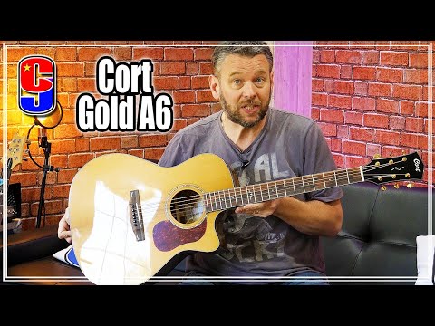 Обзор электроакустической гитары Cort Gold-A6-Bocote NAT