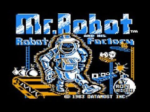 Mr. Robot and His Robot Factory - Atari 400, 800