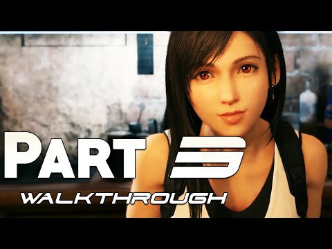 Final Fantasy 7 Remake - Full Walkthrough Part 3 - PS4 Pro