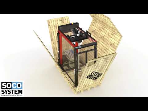 Robot palettiseur automatique Robot-in-a-box