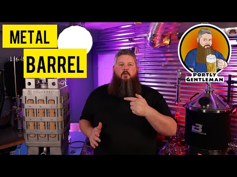 The Squarrel Reusable Beer Brewing Wine & Distilling Barrel