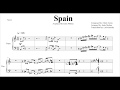 Spain - Jesús Molina (piano transcription)