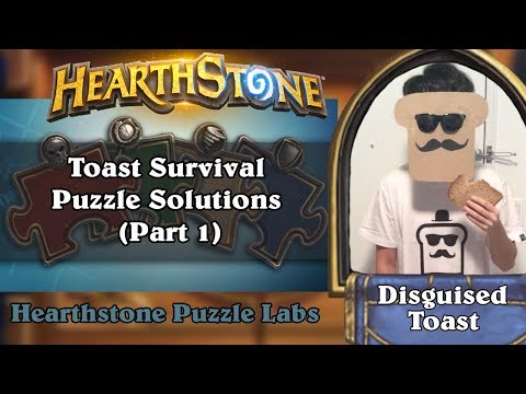 Hearthstone Puzzle Labs - Toast Survival Puzzle Solutions (Part 1)