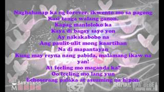 Pabebe Song - Jr.Crown feat. Crown One with lyrics