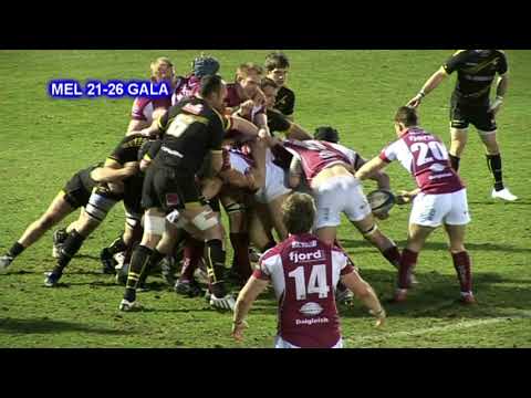 RUGBY MATCH: BORDER LEAGUE FINAL 2013 - MELROSE v GALA AT NETHERDALE