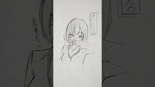 春先のどかちゃん！！本当にお疲れ様でした！！これからも頑張って♡！#shorts #イラスト #ホロライブ ＃春先のどか