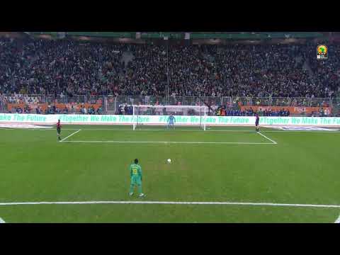 CHAN 2023 final penalty kick SENEGAL VS ALGERIA... #africa #afcon2023 #football #senegal #algeria