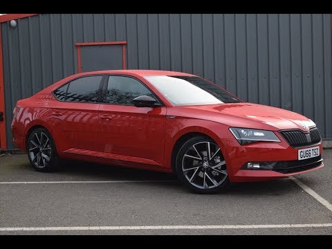 GU66TSZ Skoda Superb 2.0 TDI CR 190 Sport Line 4X4 5dr Auto
