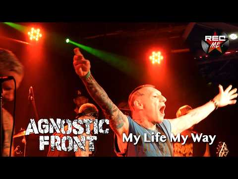 Agnostic Front "My Life My Way" @ Estraperlo Club (10/06/2023) BADALONA